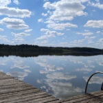 Blick vom Steg auf den Großen Baalsee, Foto: Dorothee Dickmann