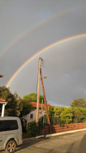 Regenbogen über Polykastro